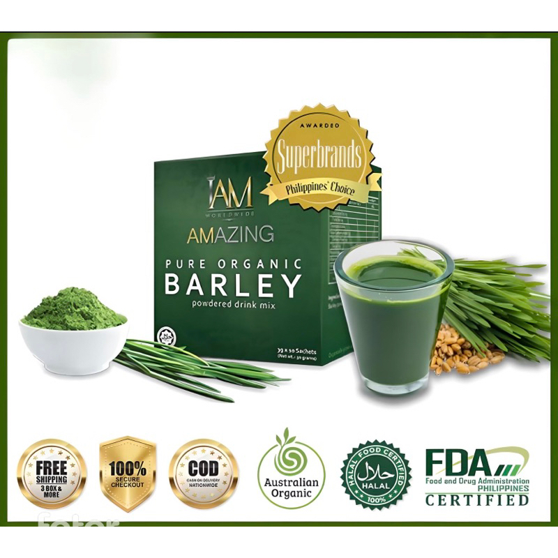 Original Amazing Pure Organic Barley Powdered Drink Mix from Australia