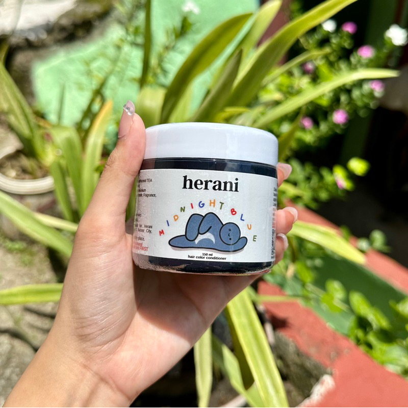 Midnight Blue (150ml) Herani Hair Color Conditioner | Shopee Philippines