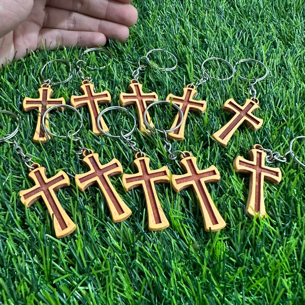 1 pack cross keychain for souvenirs | Shopee Philippines