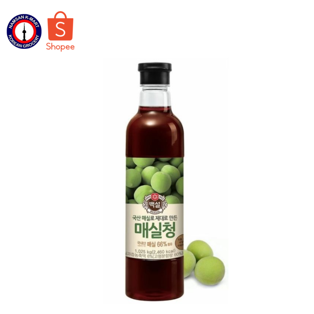 CJ Green Plum Syrup 1.025kg Shopee Philippines