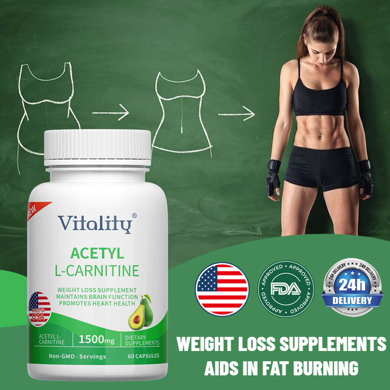 AcetylLCarnitine Weight Loss Supplement Supports Health & Exercise