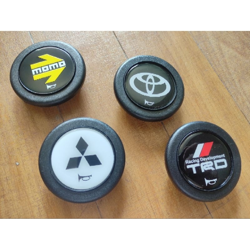 Momo TRD Ralliart Toyota Classic Horn Push Replacement Button for Car ...