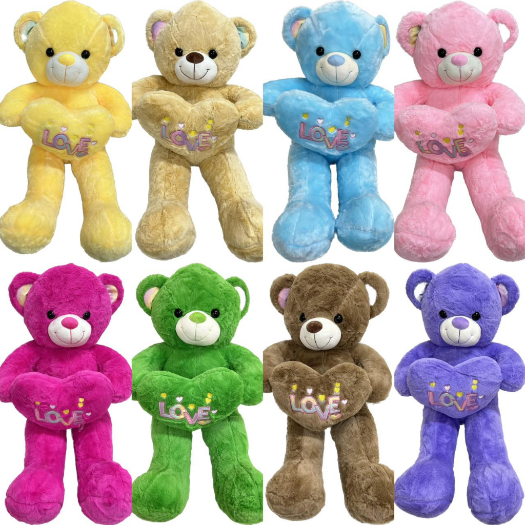 Bear Love Heart Life Size Human Size Teddy Bear Stuffed Toy Shopee