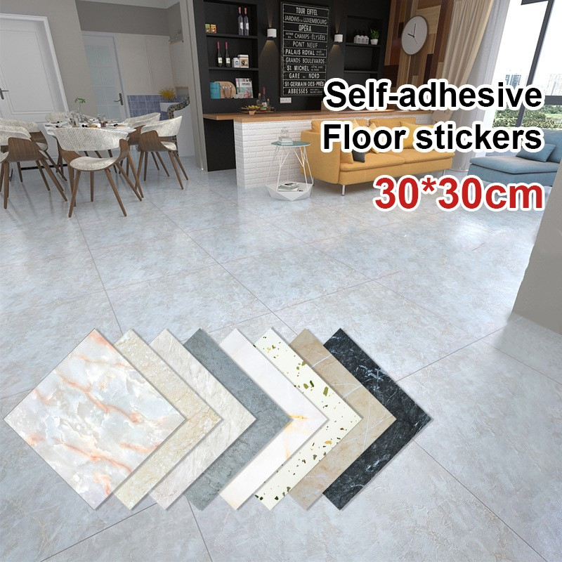 3D benil tiles Vinyl tile floor sticker 30cm x 30cm Self Adhesive