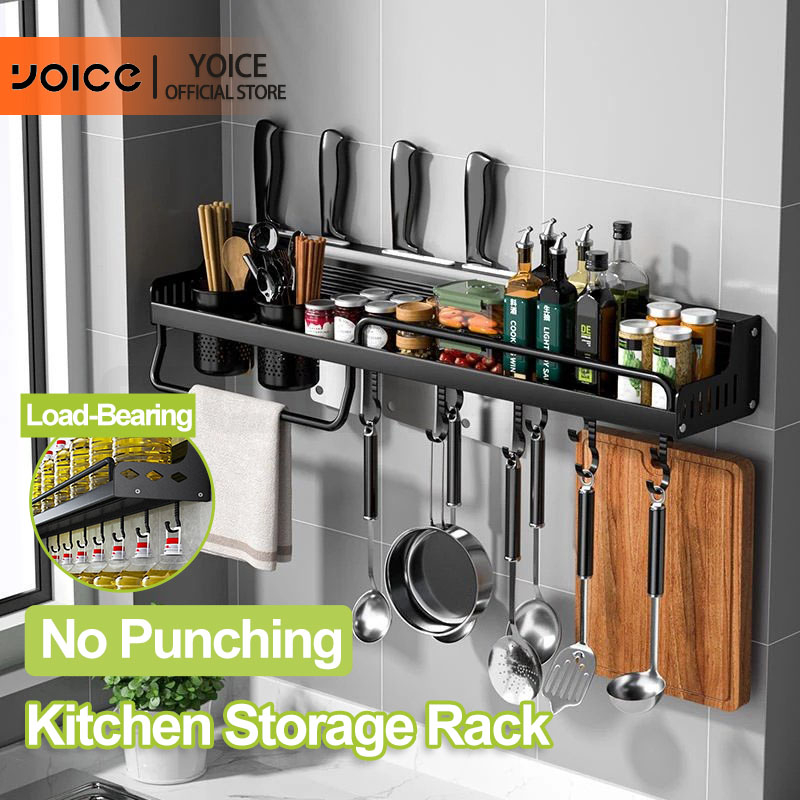 YOICE Kitchens Condiments Organizer Utensils Condiment Holder Knife Holder with Hook Organizer