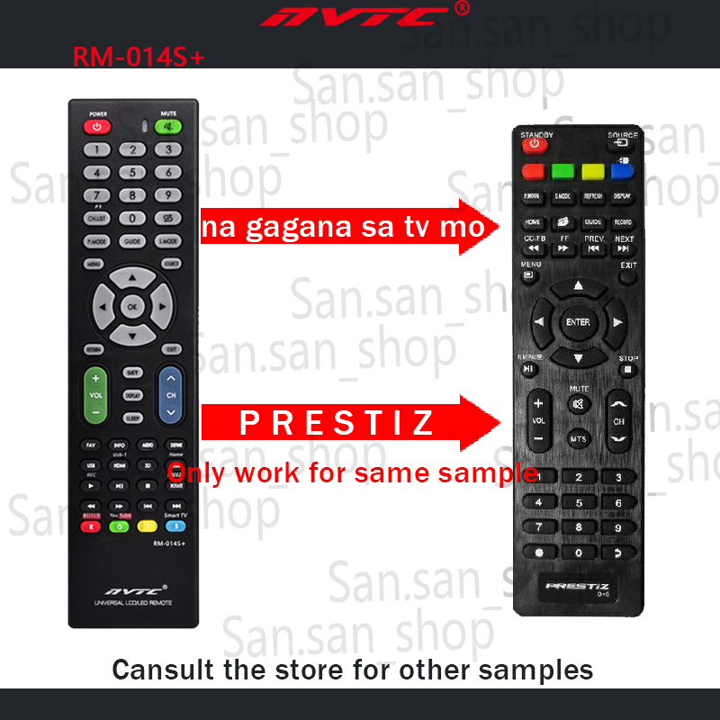 100Universal remote control for prestiz smart tv curved tv remote