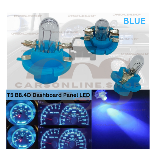 COS 1Pc B8.4D LED T5Lamp Car Gauge Speed Dash Bulb Dashboard Panel Led ...