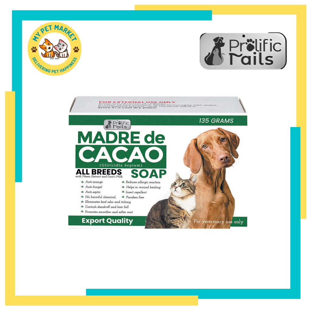 Prolific Tails Madre de Cacao Soap for Pets 135g Shopee Philippines