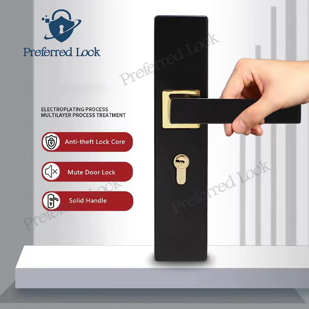 Door Lock Double Lock Door Knob Main Door Eurpean Style Bedroom Lock