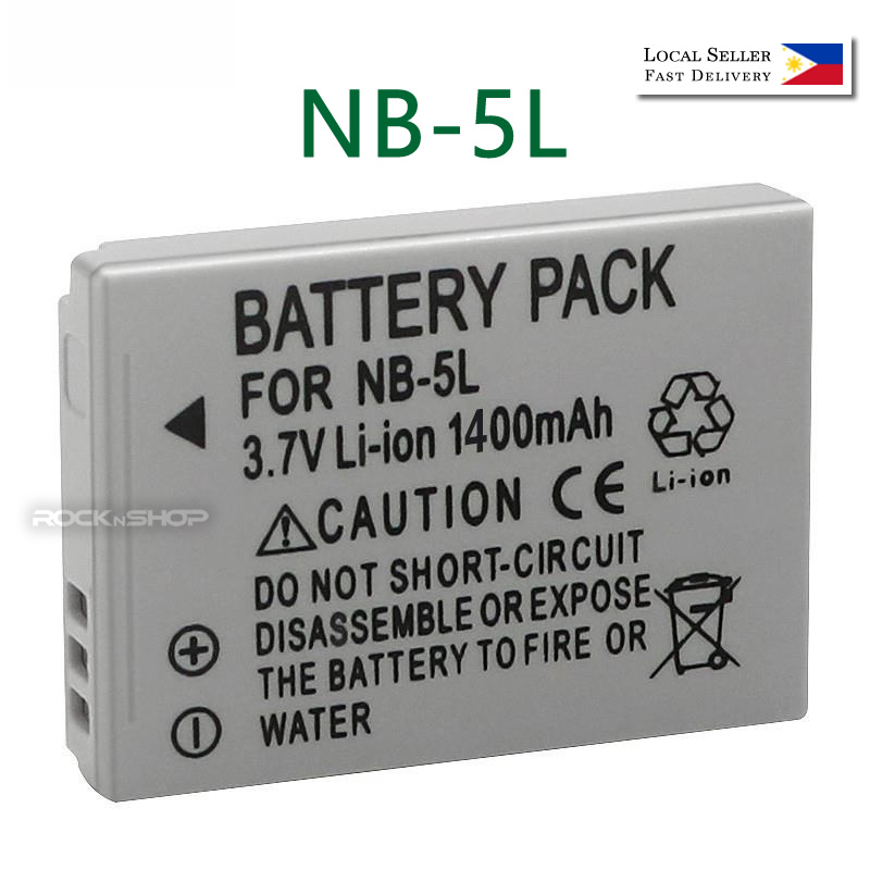 Nb 5l Nb5l Battery Or Charger For Canon Ixy 800 810 820 900 910 920 95