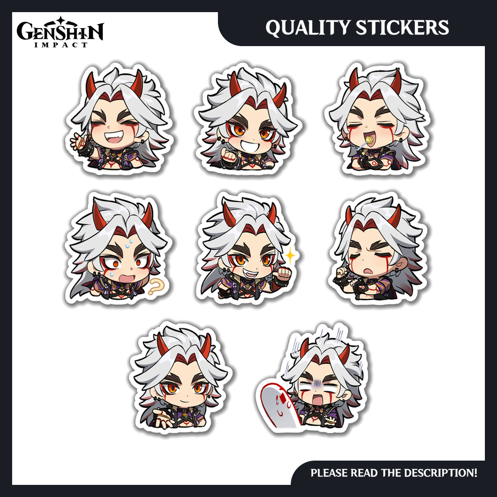 Arataki Itto - Genshin Impact Emoji Sticker | Shopee Philippines