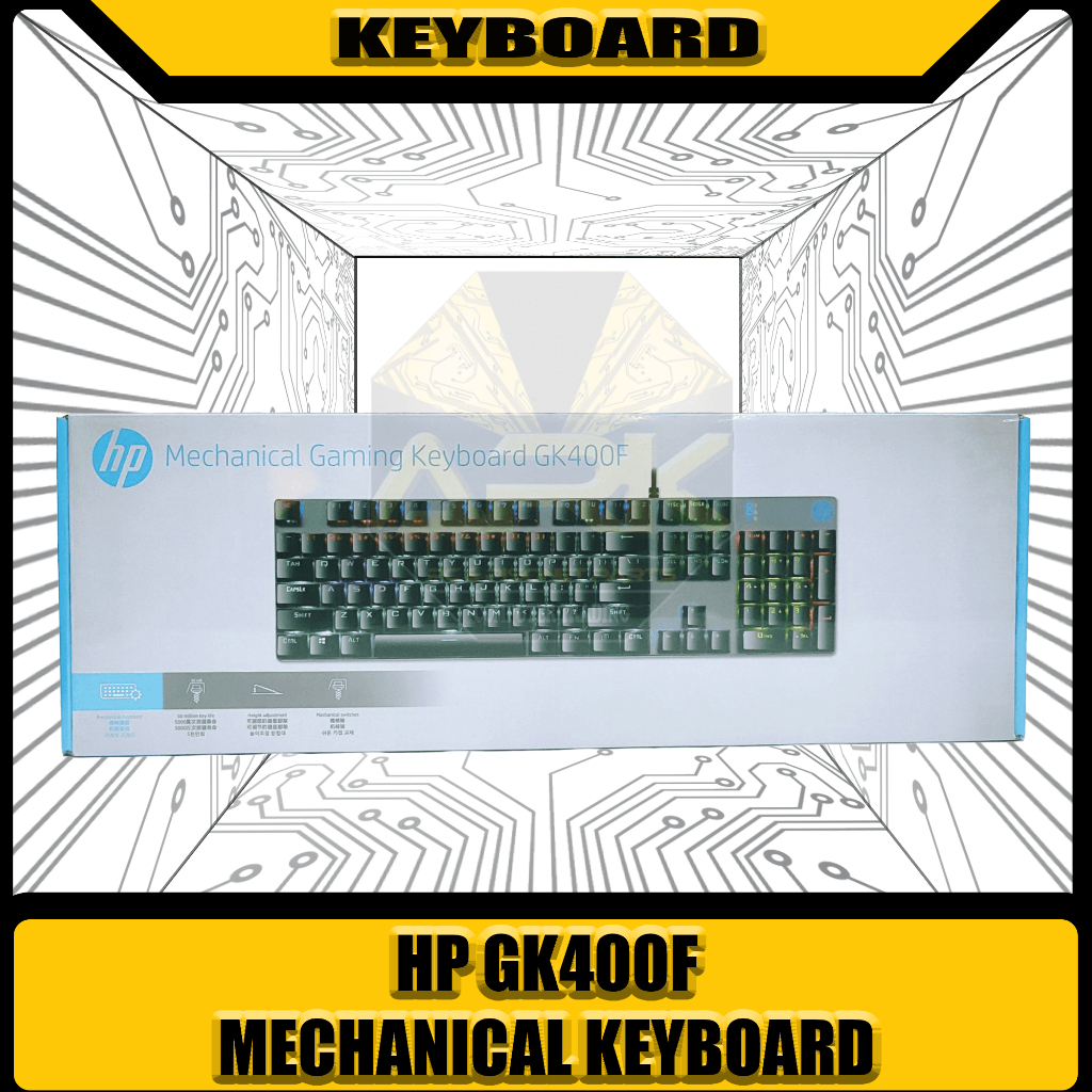 HP GK400F Mechanical Gaming Keyboard Shopee Philippines