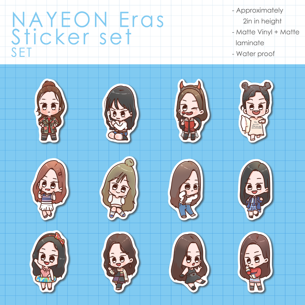 (SET) NAYEON Eras LOA - SMF | Shopee Philippines