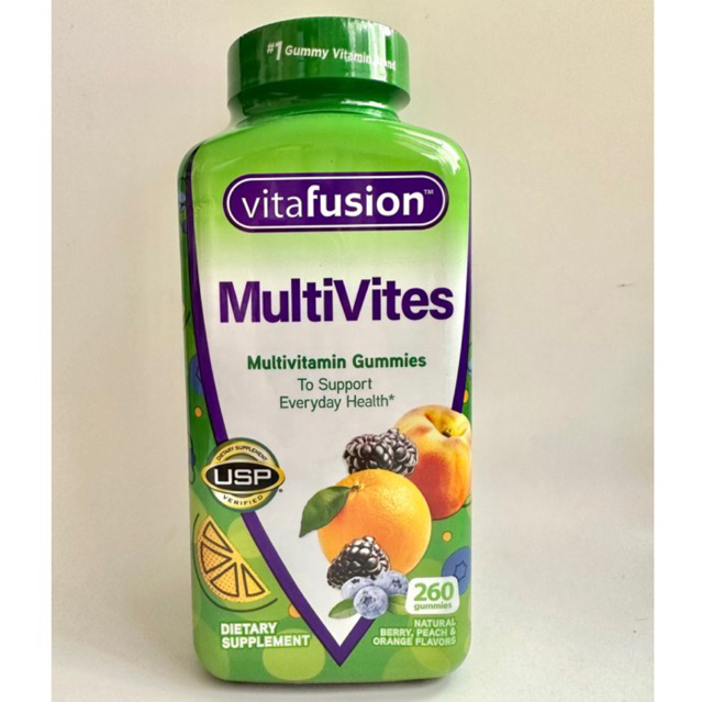 Vitafusion MultiVites Multivitamin Gummies 260 Gummies from US Shopee