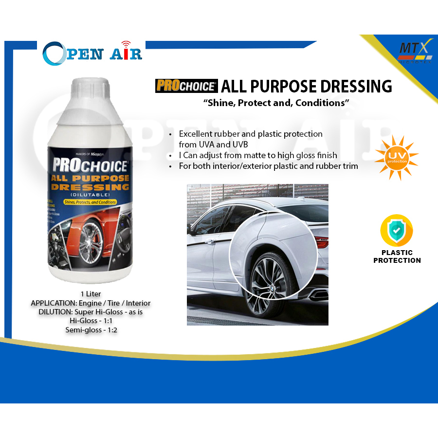Microtex MTX Prochoice All Purpose Dressing (1L 1000ml) | Shopee ...
