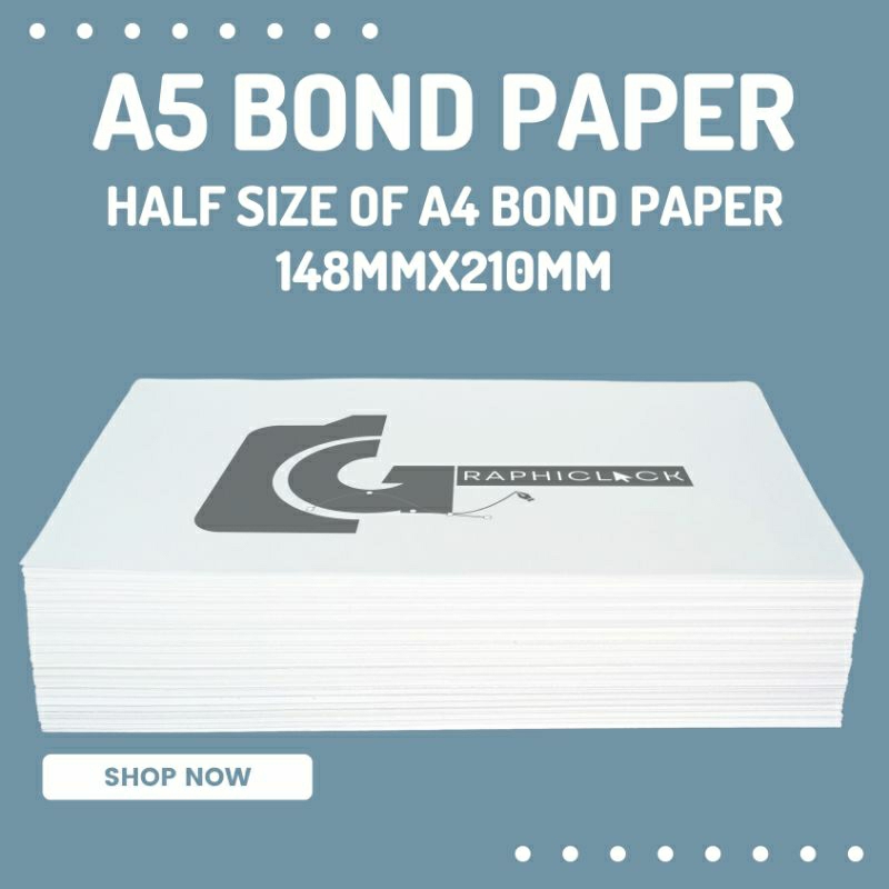 a5-bond-paper-half-size-of-a4-bond-paper-shopee-philippines