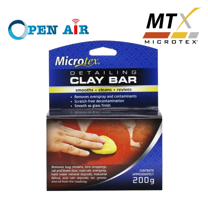 Microtex MTX Detailing Cleaner Clay Bar 200g (4 x 50g) Shopee Philippines