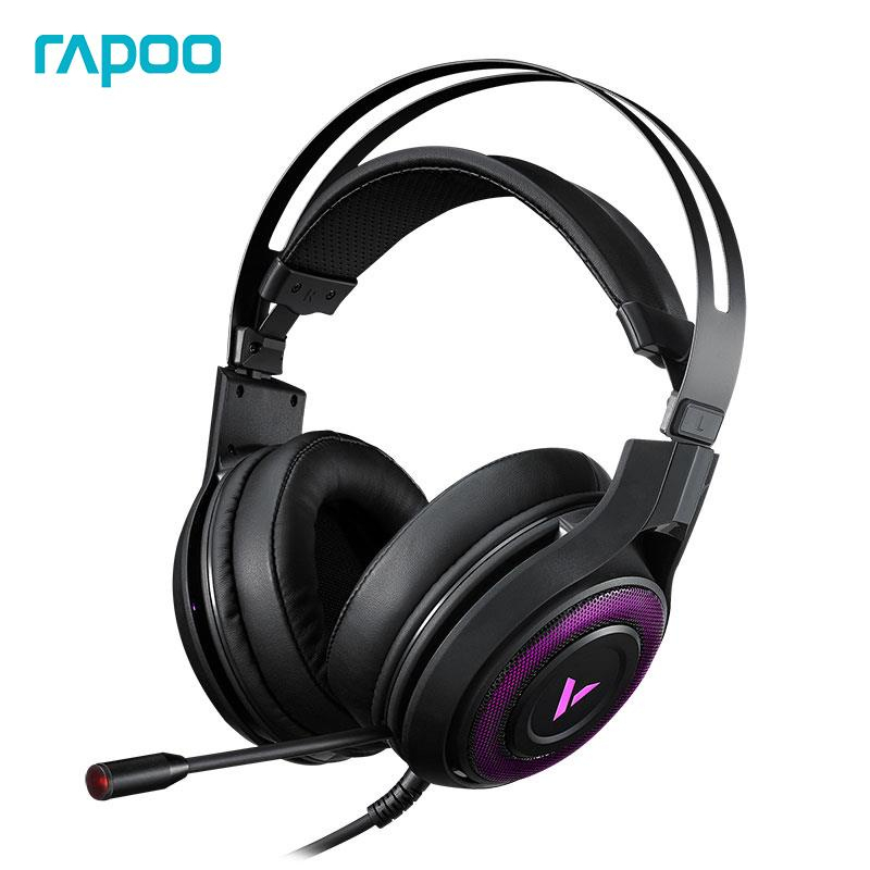 Rapoo VH520C Illuminated Gaming Headset Comfortable design with LED