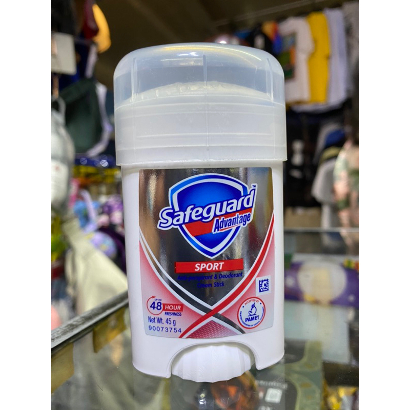 Safeguard Advance antiperspirant & deodorant Cream Stick 45g Shopee