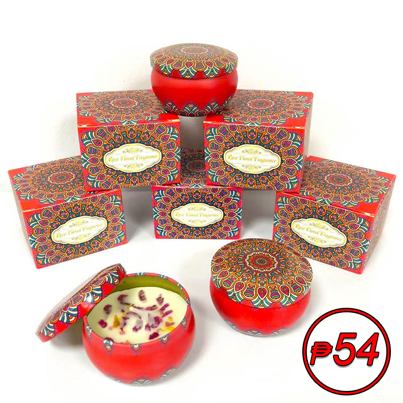 Roses scented candles wedding giveaway christening Birthday Party With