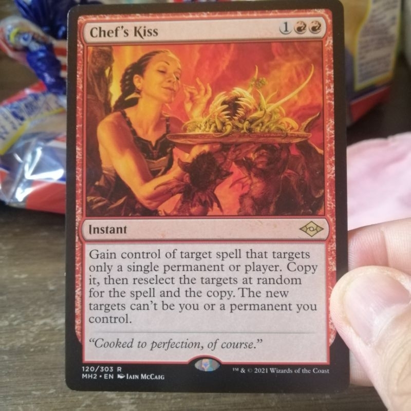 1 EA Chef's kiss MH2 MTG card magic commander EDH | Shopee Philippines