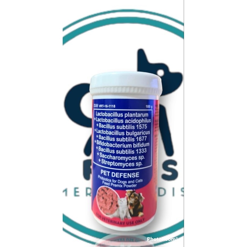 Pet Defense Probiotics for Dogs and Cats 100g Shopee Philippines