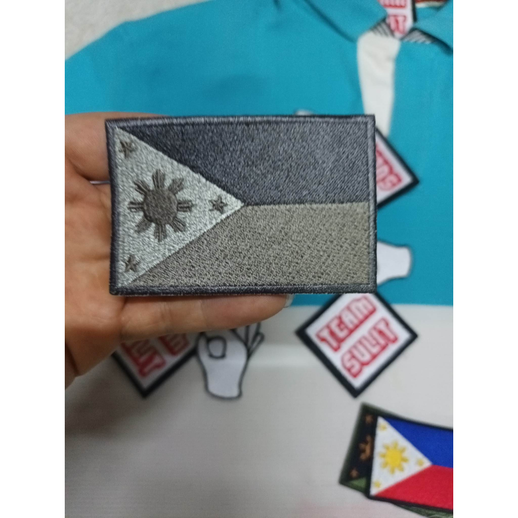 Philippine flag pinas bandera philippines patch embroidery 3inches x