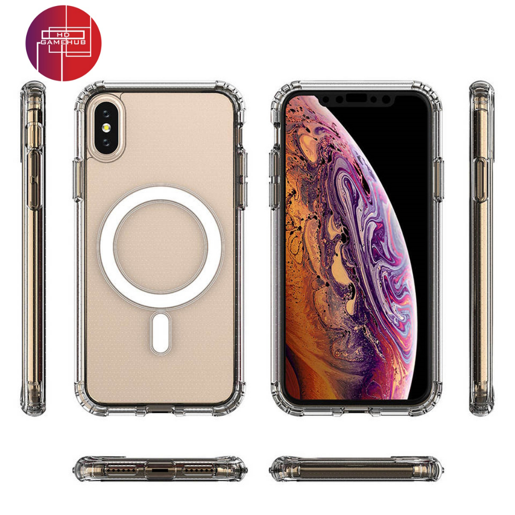 iPhone XS / XS Max / XR Silicone Case Wireless Charging Case