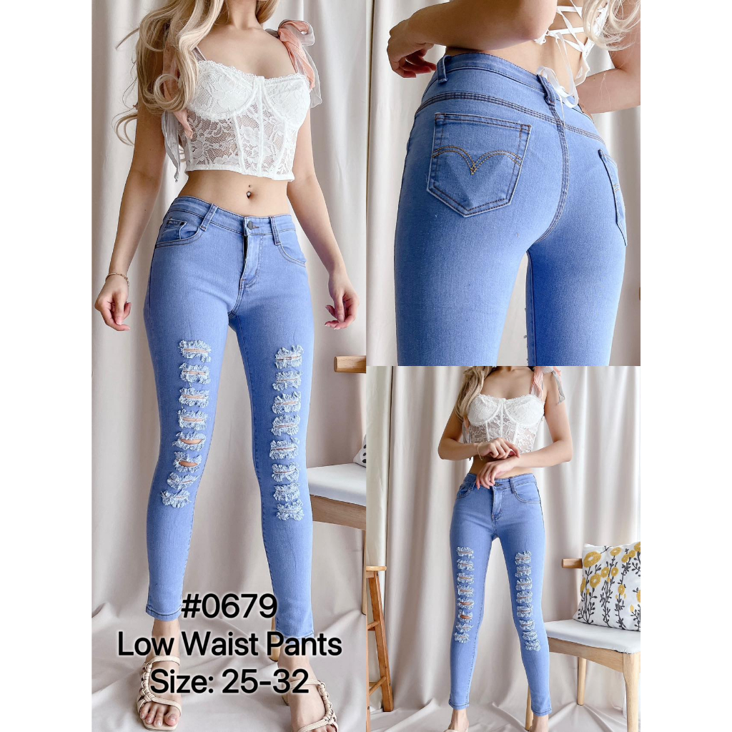 Jean Pour Femme Tough Jeansmith - Taille W32/L41 - Style Délavé, Déchiré (Tattered) Et Doublé - Occasion Très Bon état