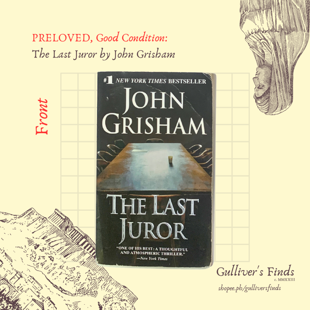 The Last Juror by John Grisham (Dell Fiction) | Shopee Philippines