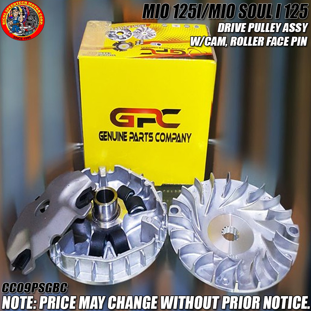 MIO i125/MIO SOUL I 125 DRIVE PULLEY ASSY W/CAM, ROLLER FACE PIN "GPC