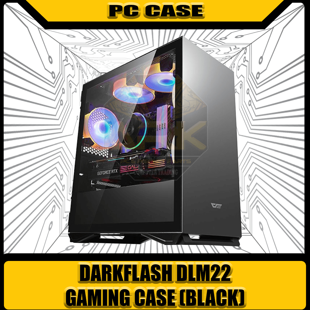 DarkFlash DLM22 Black Gaming Case | Shopee Philippines
