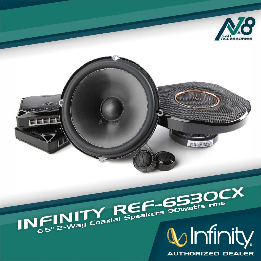 INFINITY Reference REF-6530cx Reference Series 6.5" Component Speaker ...