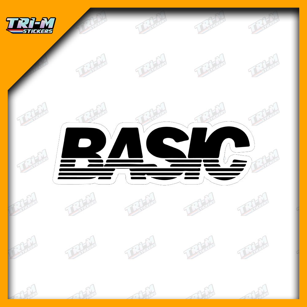 Basic Sticker Motorcycle Design Sticker Tumbler Sticker Car Sticker ...