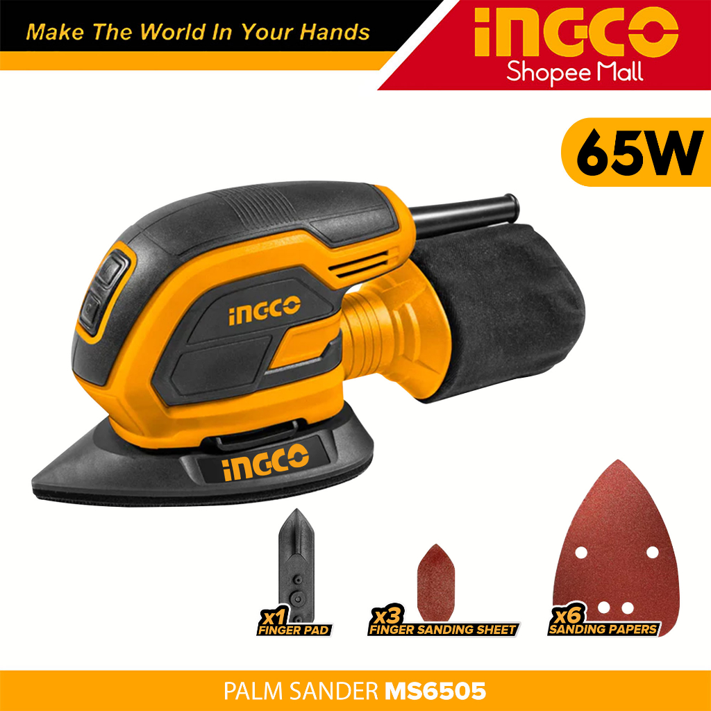INGCO Electric Palm Sander Sheet Finish Sander Sanding Machine Finish