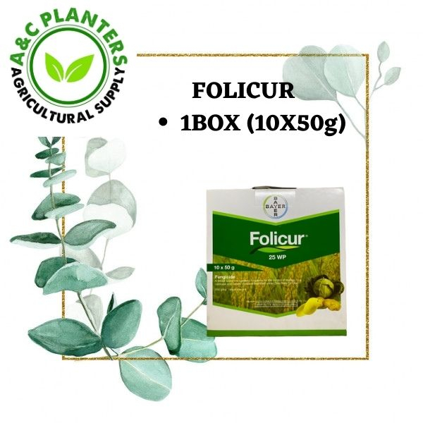 FOLICUR Fungicide 1BOX (10X50g) | Shopee Philippines