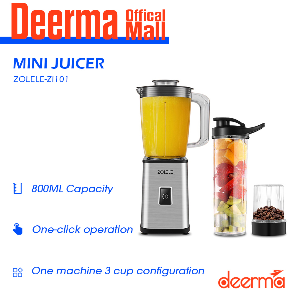 ZOLELE Smoothie Mini Juicer Complementary Food Blender Soya Bean