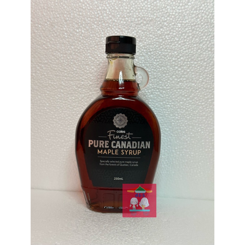 Coles Finest Pure Canadian Maple Syrup 250ml Shopee Philippines