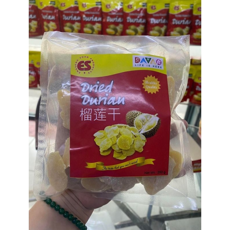 Dried Durian/pasalubong/sweets/davao delicacies | Shopee Philippines