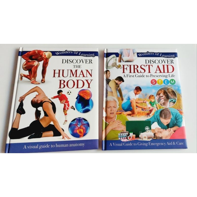 Wonders of Learning Discover Series STEM the Human Body and First Aid Shopee Philippines