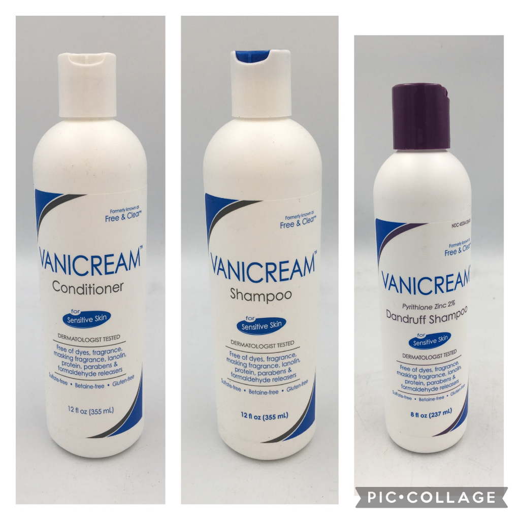 Vanicream Shampoo 12floz Conditioner 12floz Free And Clear Medicated Anti Dandruff Shampoo