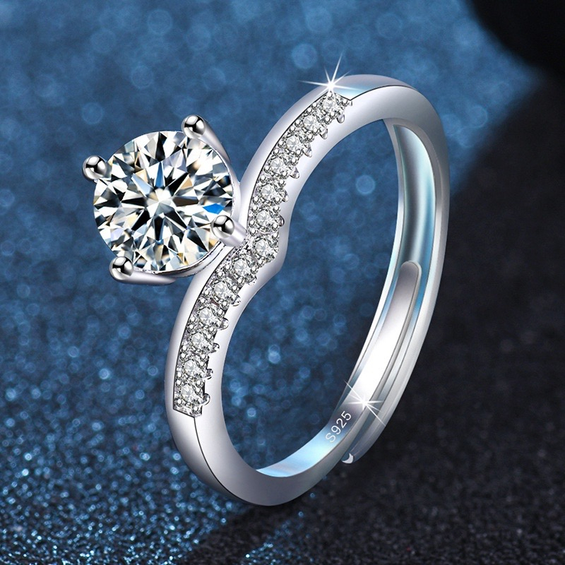 Ramble Design Edition of the heart-shaped female rings of the rings ...