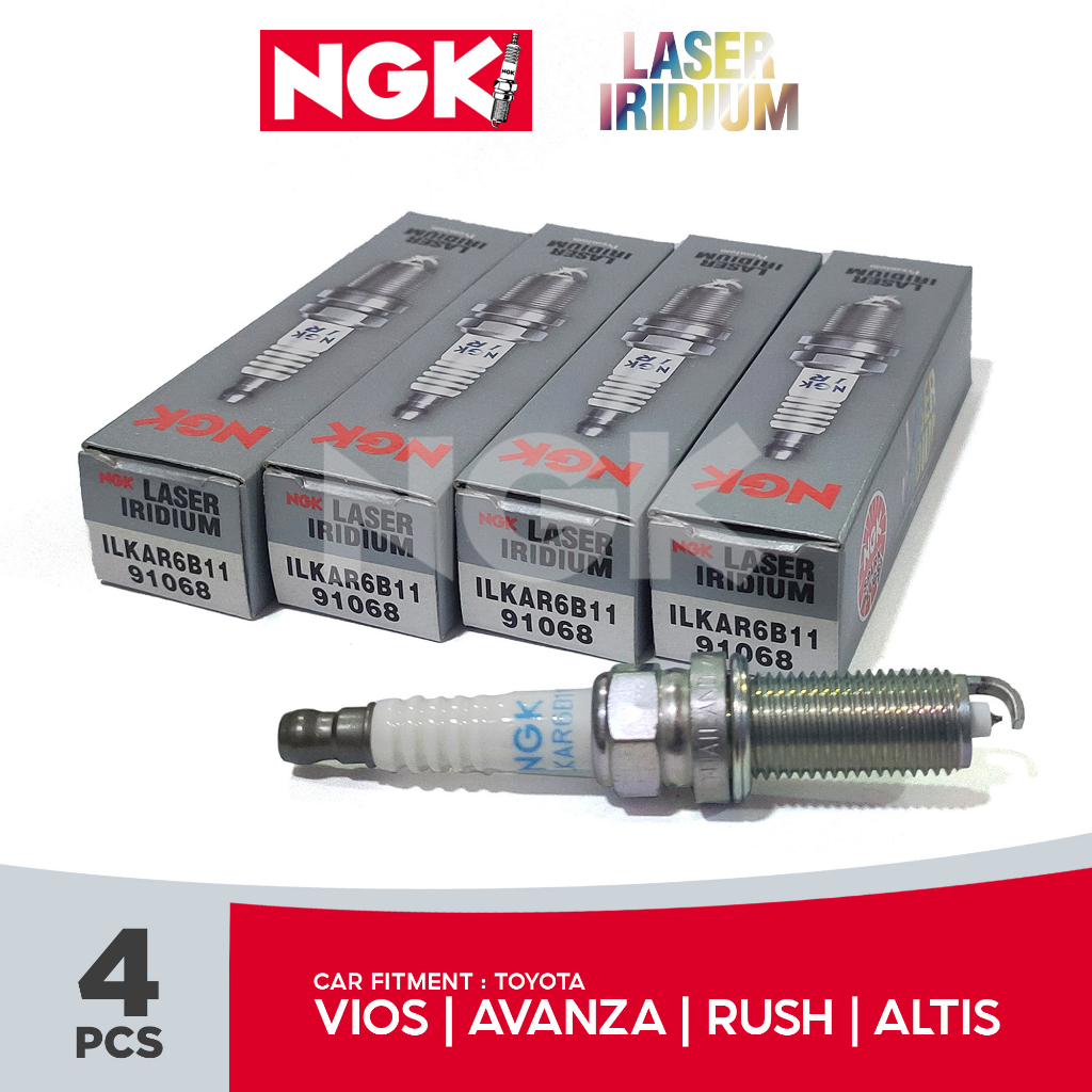 NGK Spark Plug Laser Iridium Toyota Vios / Avanza / Rush / Rav4