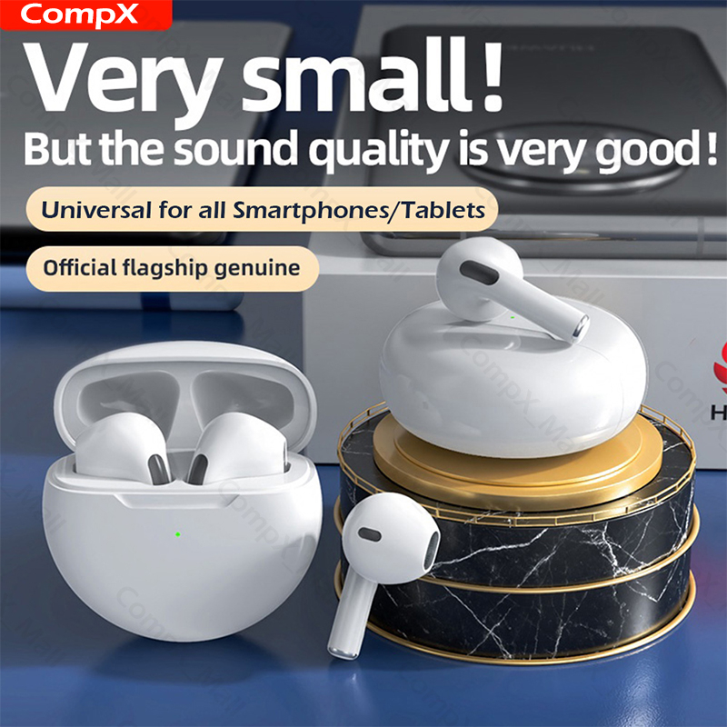 Pro 6 TWS Bluetooth Earphones with Microphone Touch HiFi Stereo