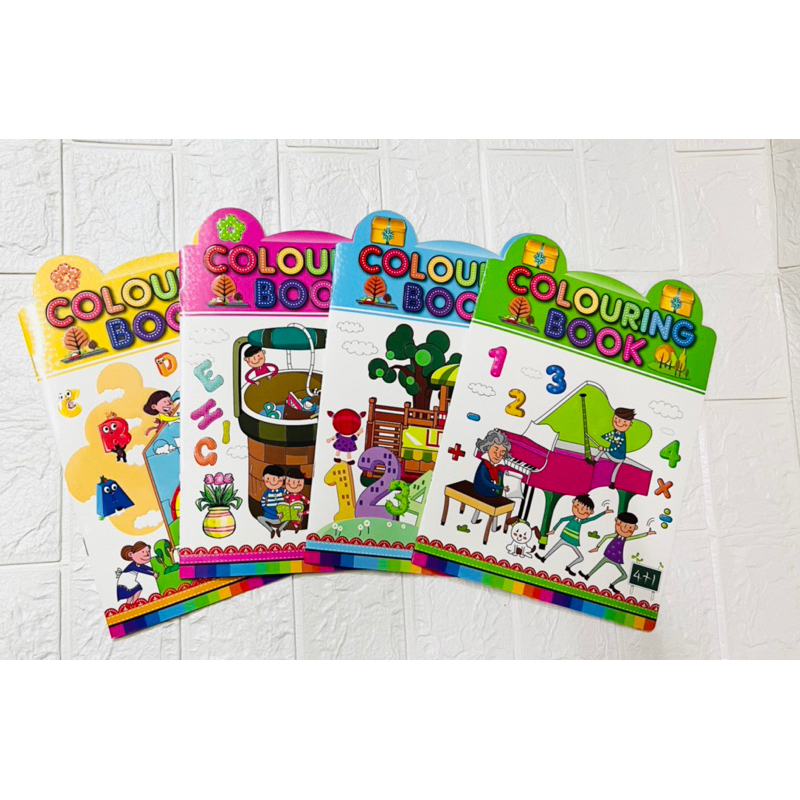 Coloring Numbers And Letters- For Kids of all ages- Random Design ...