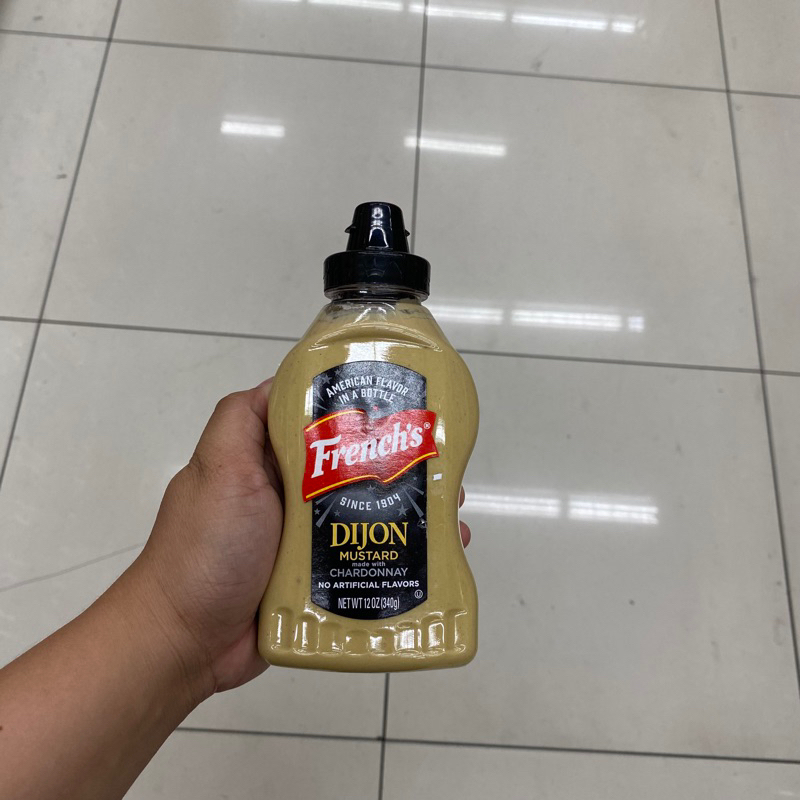 FRENCH'S DIJON MUSTARD MADE WITH CHARDONNAY 340g Shopee Philippines