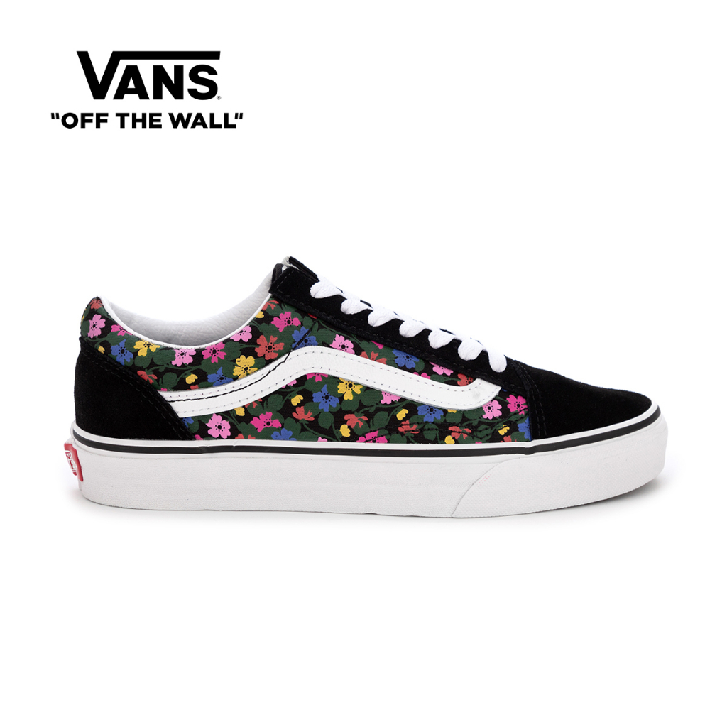 womens flower vans