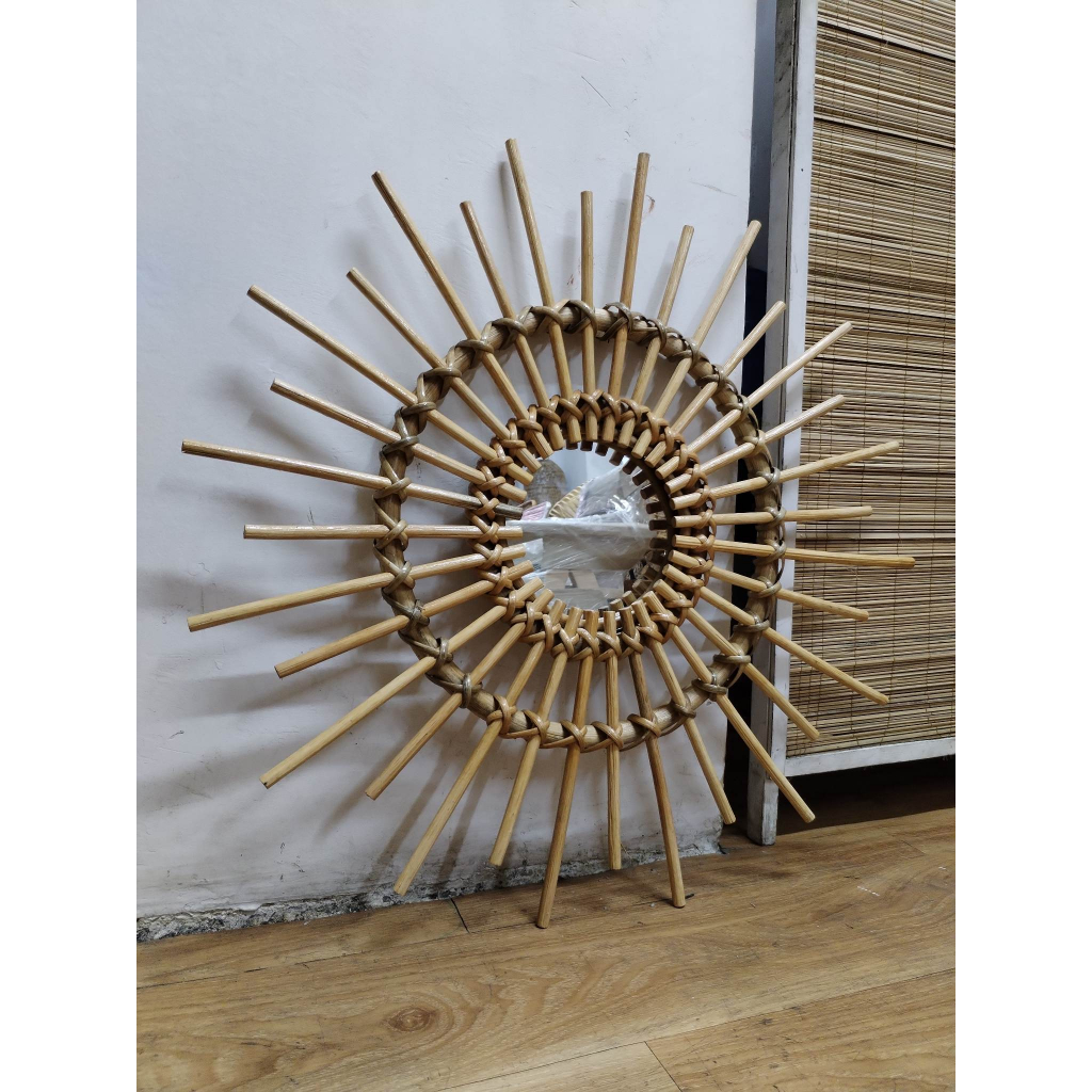 Manila Planters Rattan Mirror 12 