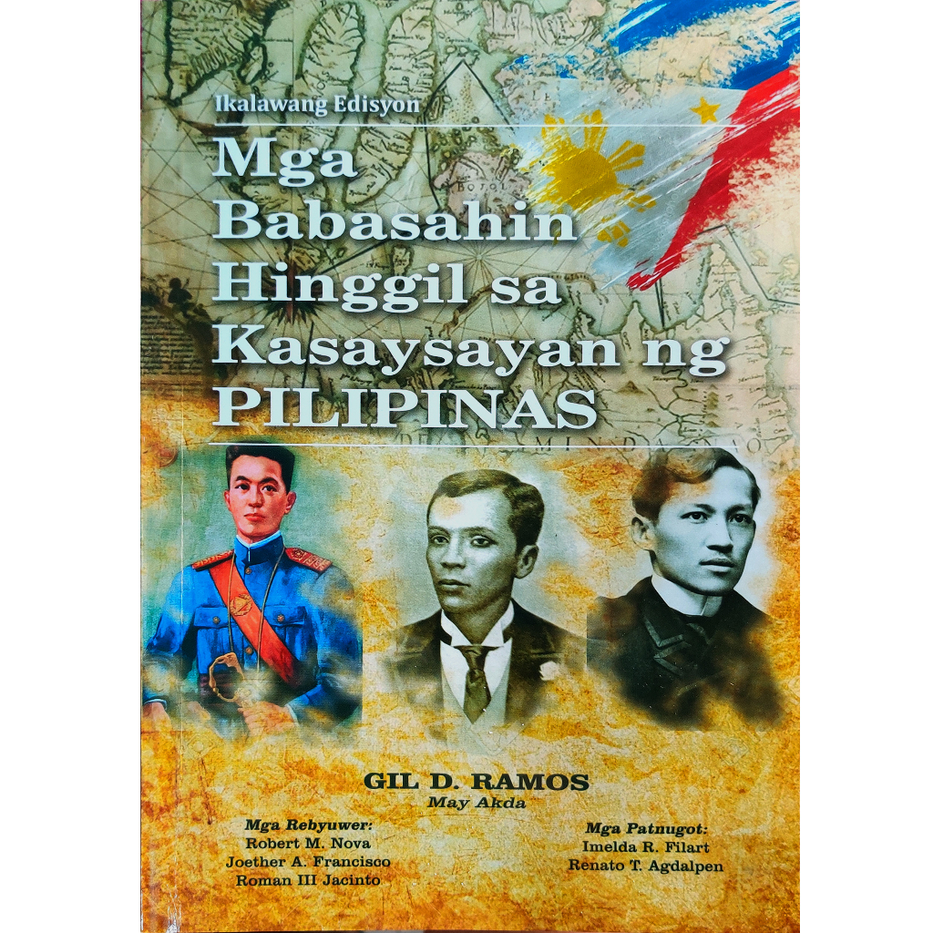 Mga Babasahin Hinggil Sa Kasaysayan Ng Pilipinas Ikalawang Edisyon Gil D Ramos Nova Et Al 8235