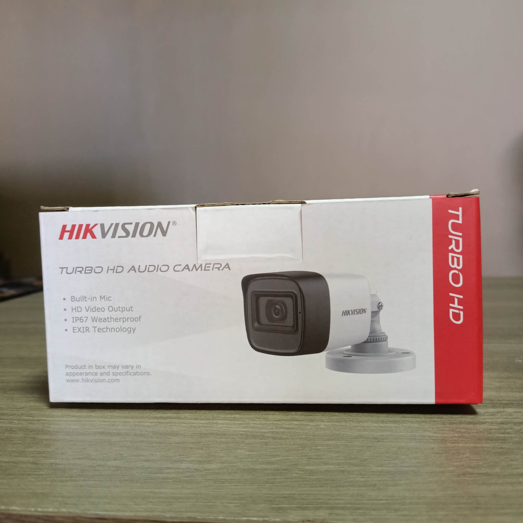 HIKVISION DS2CE16DOTITPFS 3.6MM (2MP, 1080P, BUILTIN MIC, BULLET